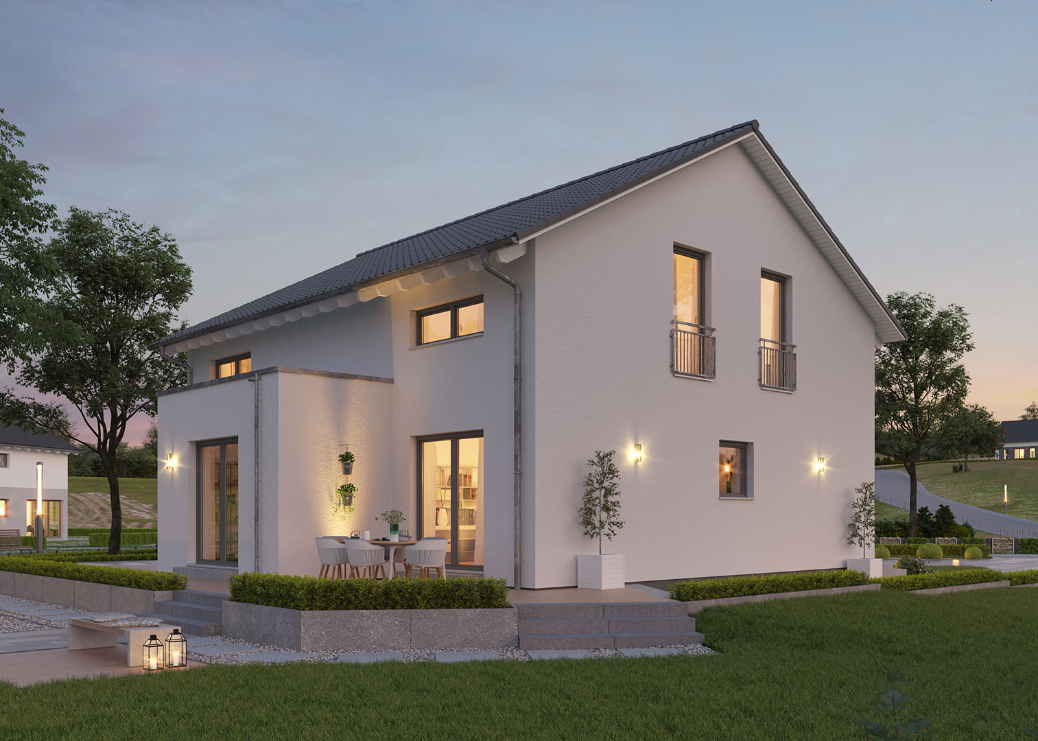 LifeStyle 17.01 S Einfamilienhaus Fertighaus bauen mit