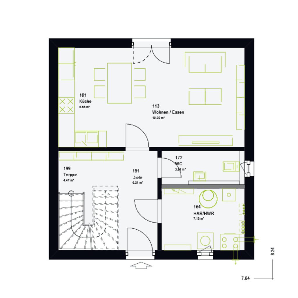 Jetzt. Der perfekte Einfamilienhaus Grundriss Fertighaus bauen mit